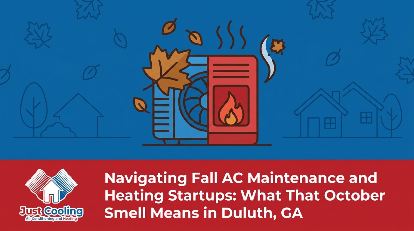Navigating Fall AC Maintenance and Heating Startups: What That October Smell Means in Duluth, GA — featured image
